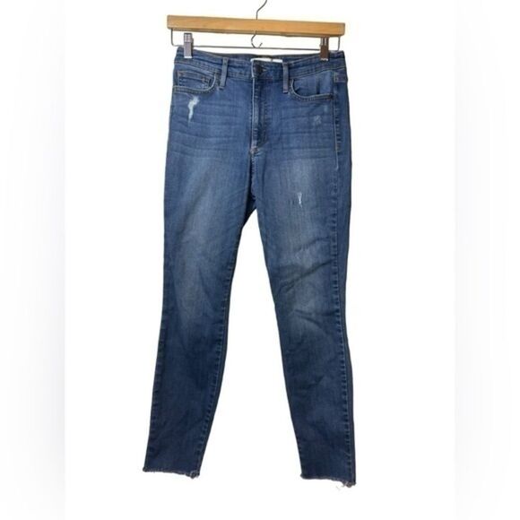 ELLA MOSS denim jeans junior 27 high rise skinny ankle - Picture 1 of 5